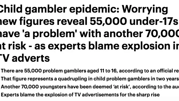 Read more about the article Gambling in the UK: the figures behind the headlines
